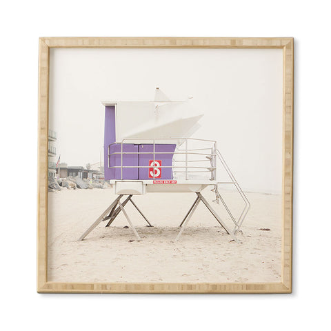 Bree Madden Purple Tower Framed Wall Art