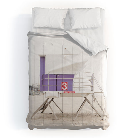 Bree Madden Purple Tower Comforter