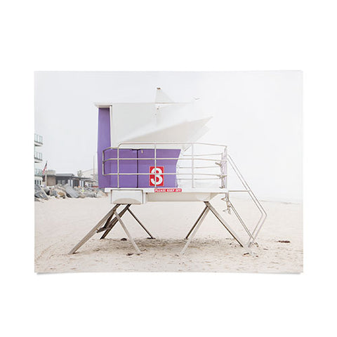 Bree Madden Purple Tower Poster