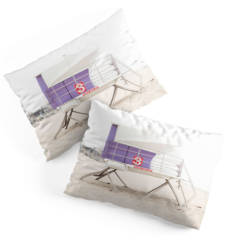 Bree Madden Purple Tower Pillow Shams