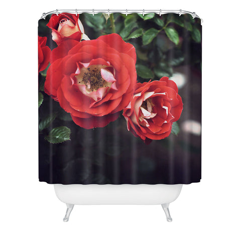 Bree Madden Red Romance Shower Curtain
