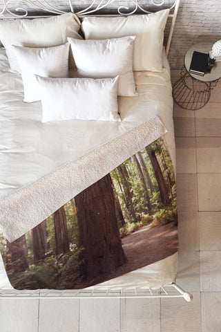 Bree Madden Redwoods Fleece Throw Blanket
