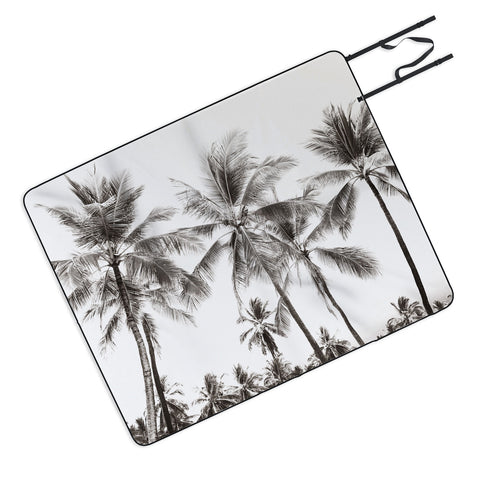 Bree Madden Retro Palms Picnic Blanket