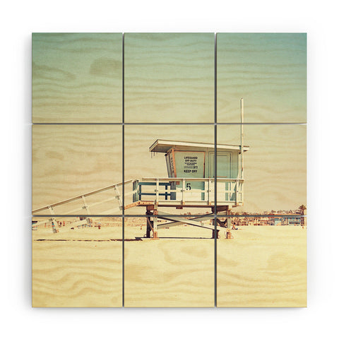 Bree Madden Retro Summer Wood Wall Mural