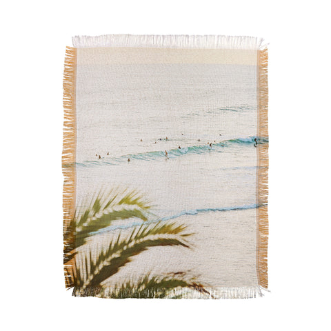 Bree Madden Retro Surf Throw Blanket