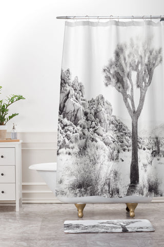 Bree Madden Rocky Desert Shower Curtain And Mat