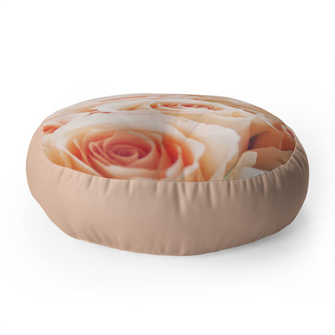 Bree Madden Rose Petals Floor Pillow Round