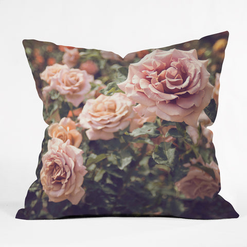 Bree Madden Rose Outdoor Throw Pillow