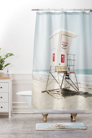 Bree Madden San Diego Sunshine Shower Curtain And Mat