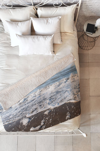 Bree Madden Sand To Surf Fleece Throw Blanket
