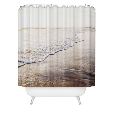 Bree Madden Sandy Shore Shower Curtain
