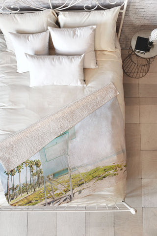 Bree Madden Santa Barbara Fleece Throw Blanket