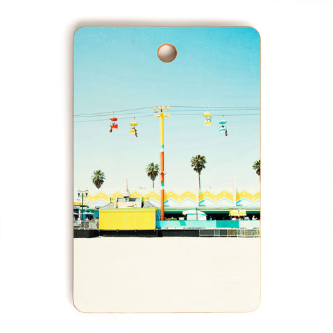 Bree Madden Santa Cruz Beach Cutting Board Rectangle