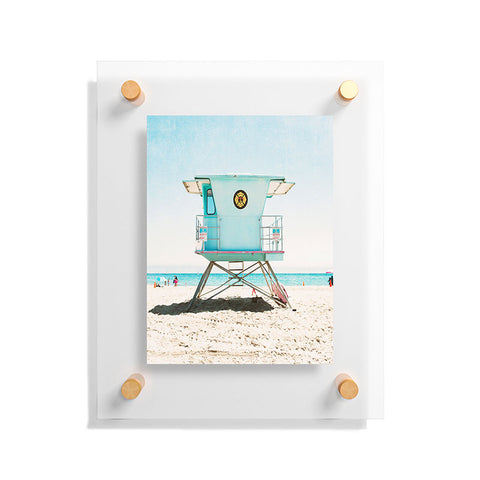 Bree Madden Santa Cruz Summer Floating Acrylic Print