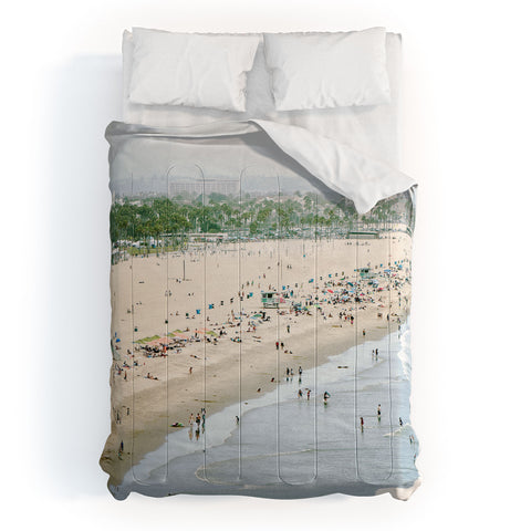 Bree Madden Santa Monica Beach Comforter