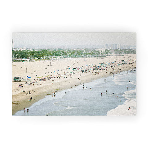 Bree Madden Santa Monica Beach Welcome Mat