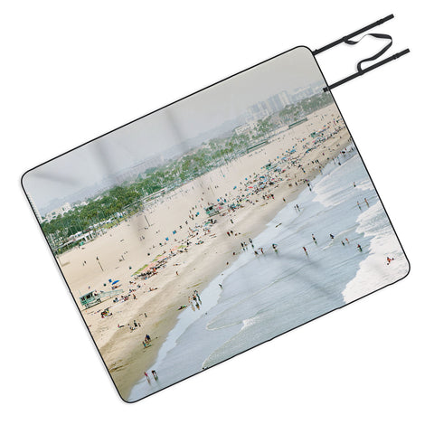 Bree Madden Santa Monica Beach Picnic Blanket