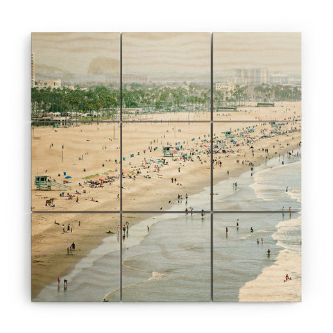 Bree Madden Santa Monica Beach Wood Wall Mural