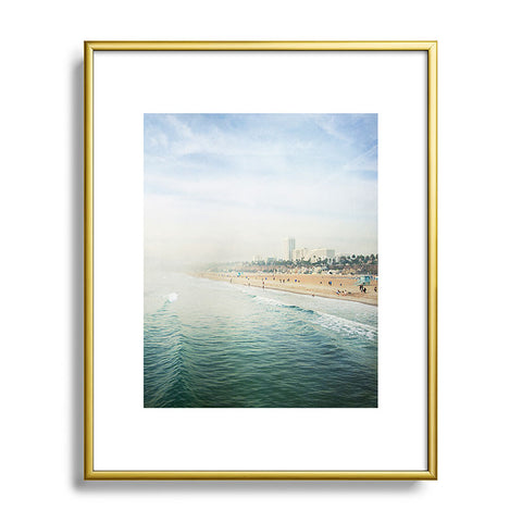 Bree Madden Santa Monica Metal Framed Art Print