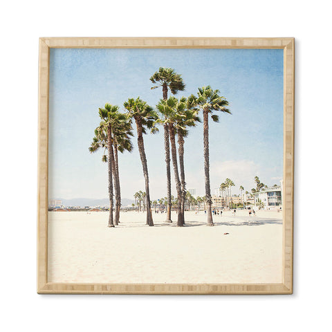 Bree Madden Santa Monica Palms Framed Wall Art