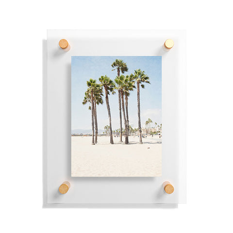 Bree Madden Santa Monica Palms Floating Acrylic Print