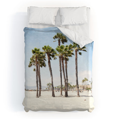 Bree Madden Santa Monica Palms Duvet Cover