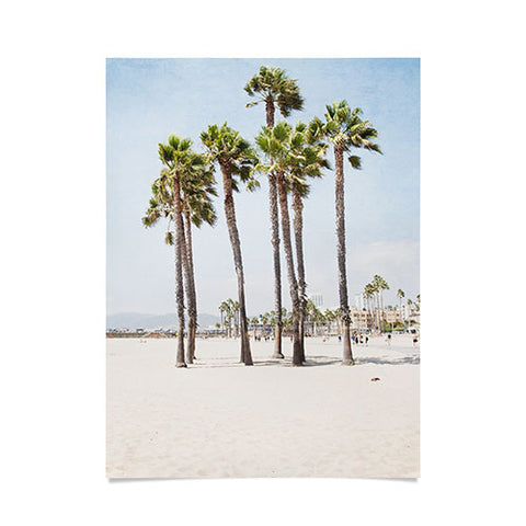 Bree Madden Santa Monica Palms Poster