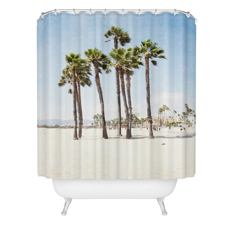Bree Madden Santa Monica Palms Shower Curtain