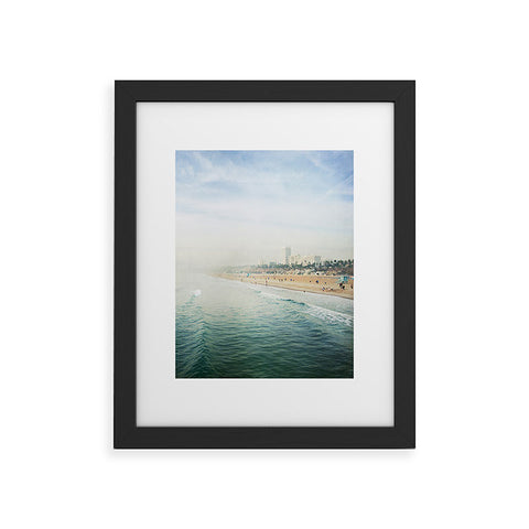 Bree Madden Santa Monica Framed Art Print