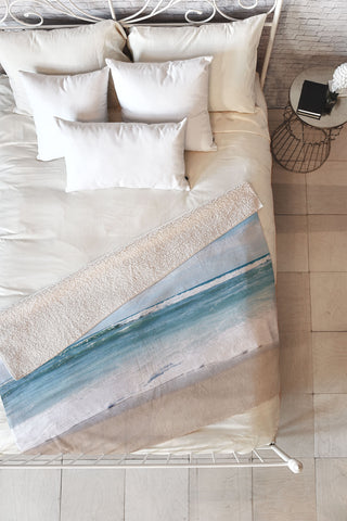 Bree Madden Sea Shore Fleece Throw Blanket