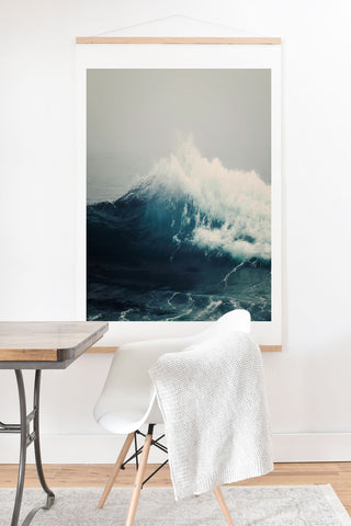 Bree Madden Sea Wave Art Print And Hanger