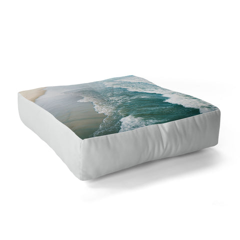 Bree Madden Shore Waves Floor Pillow Square