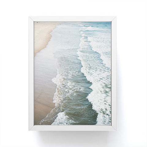 Bree Madden Shore Waves Framed Mini Art Print