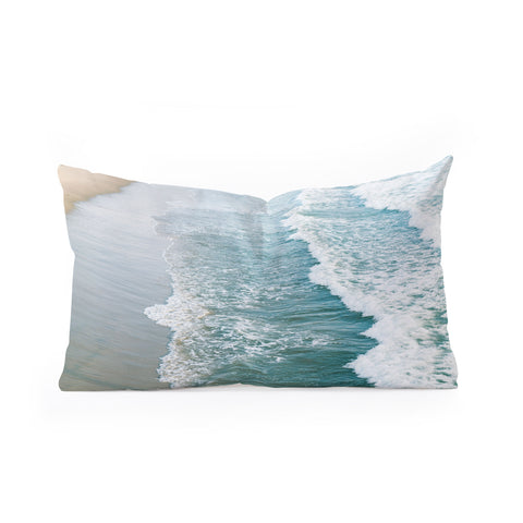 Bree Madden Shore Waves Oblong Throw Pillow