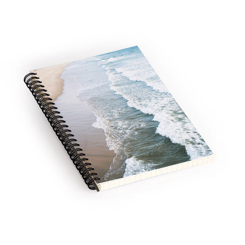 Bree Madden Shore Waves Spiral Notebook