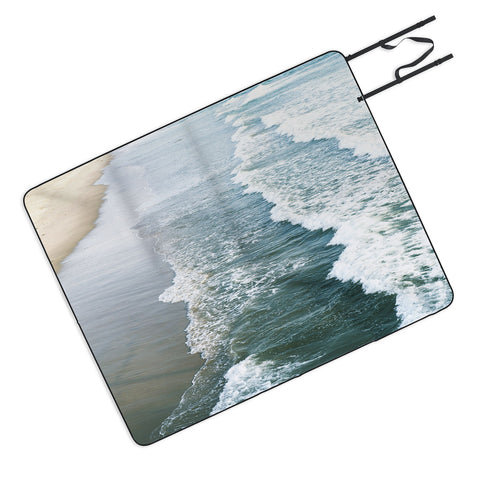 Bree Madden Shore Waves Picnic Blanket