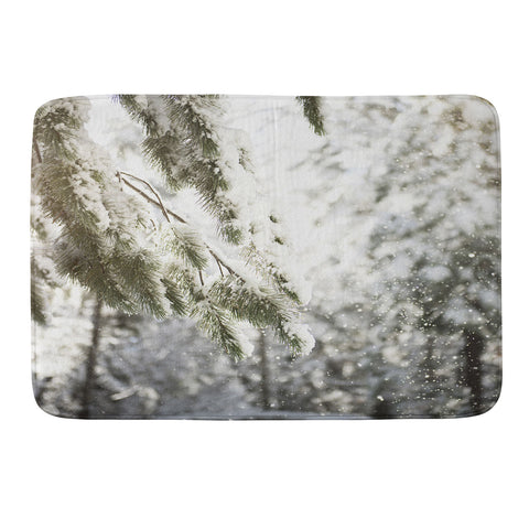 Bree Madden Snow Falling Memory Foam Bath Mat