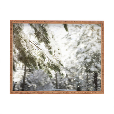 Bree Madden Snow Falling Rectangular Tray