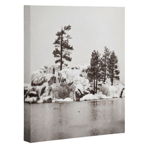 Bree Madden Snowy Lake Art Canvas
