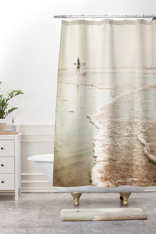 Bree Madden Soul Surfer Shower Curtain And Mat