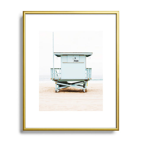 Bree Madden South Pier Metal Framed Art Print