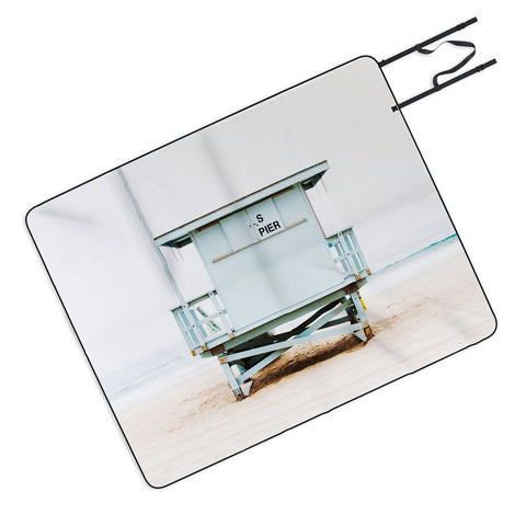 Bree Madden South Pier Picnic Blanket