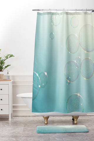 Bree Madden Sparkle Bright Shower Curtain And Mat