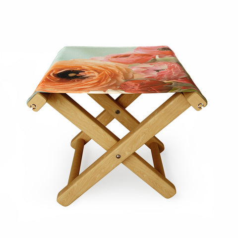 Bree Madden Spring Ranunculus Folding Stool