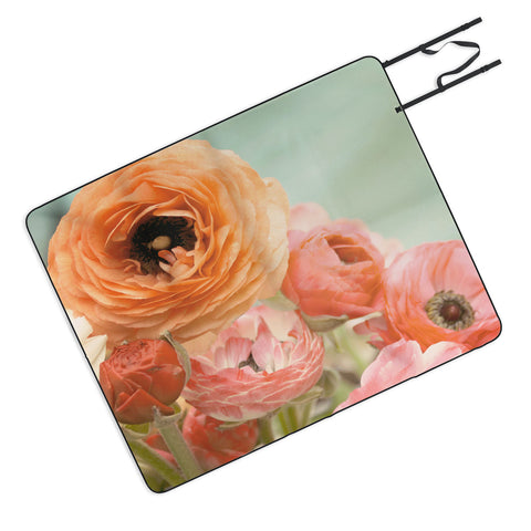 Bree Madden Spring Ranunculus Picnic Blanket