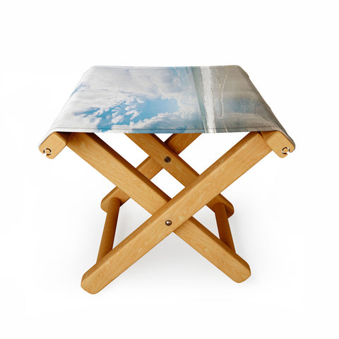 Bree Madden Storm Clouds Folding Stool