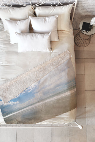 Bree Madden Storm Clouds Fleece Throw Blanket