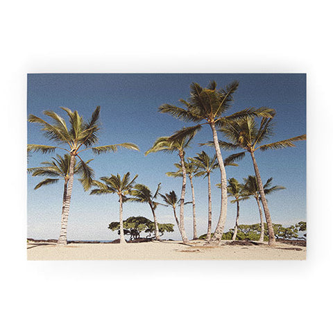 Bree Madden Summer Palms Welcome Mat