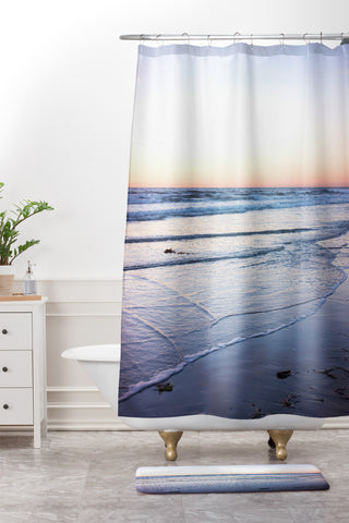 Bree Madden Sun Down Shower Curtain And Mat