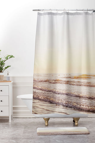 Bree Madden Sun Splash Shower Curtain And Mat